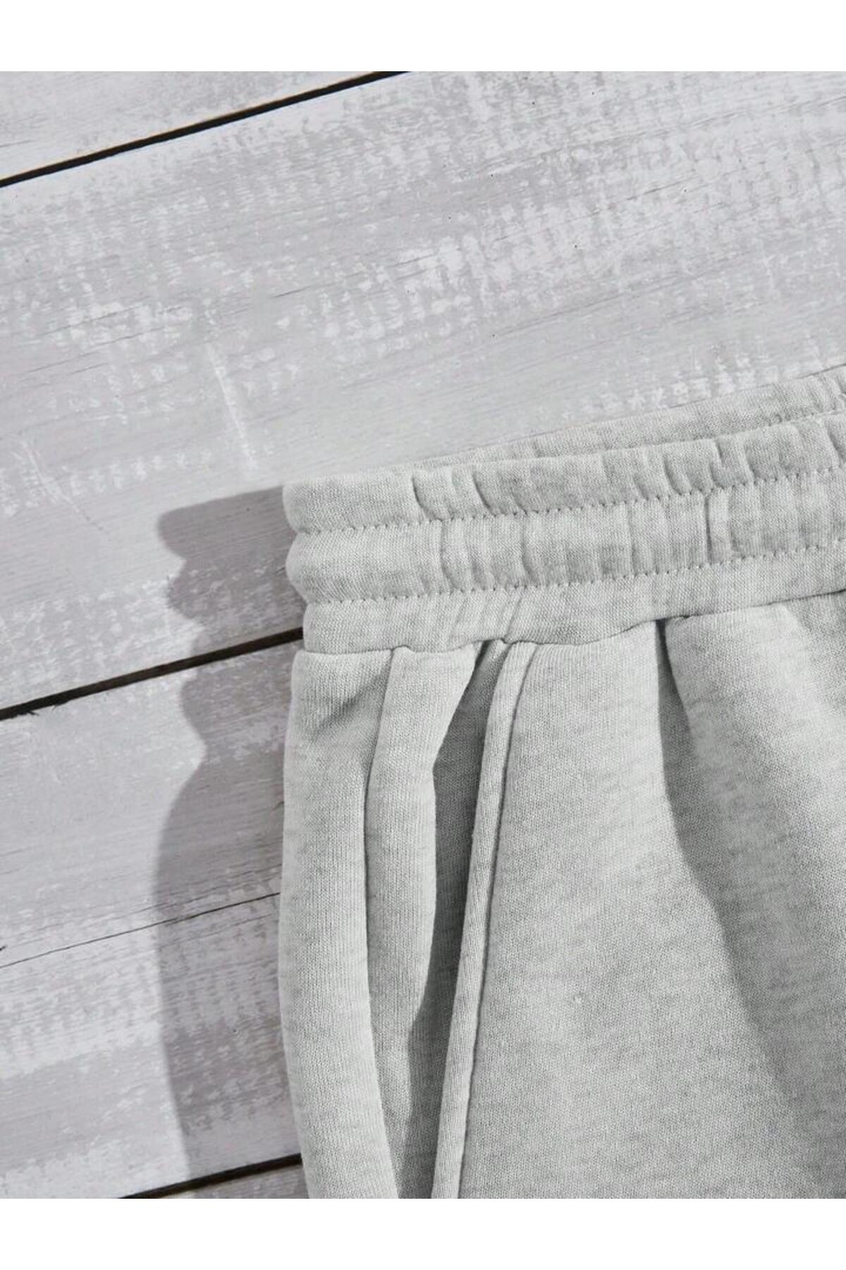 Baskılı Normal Kalıp Şort Unisex