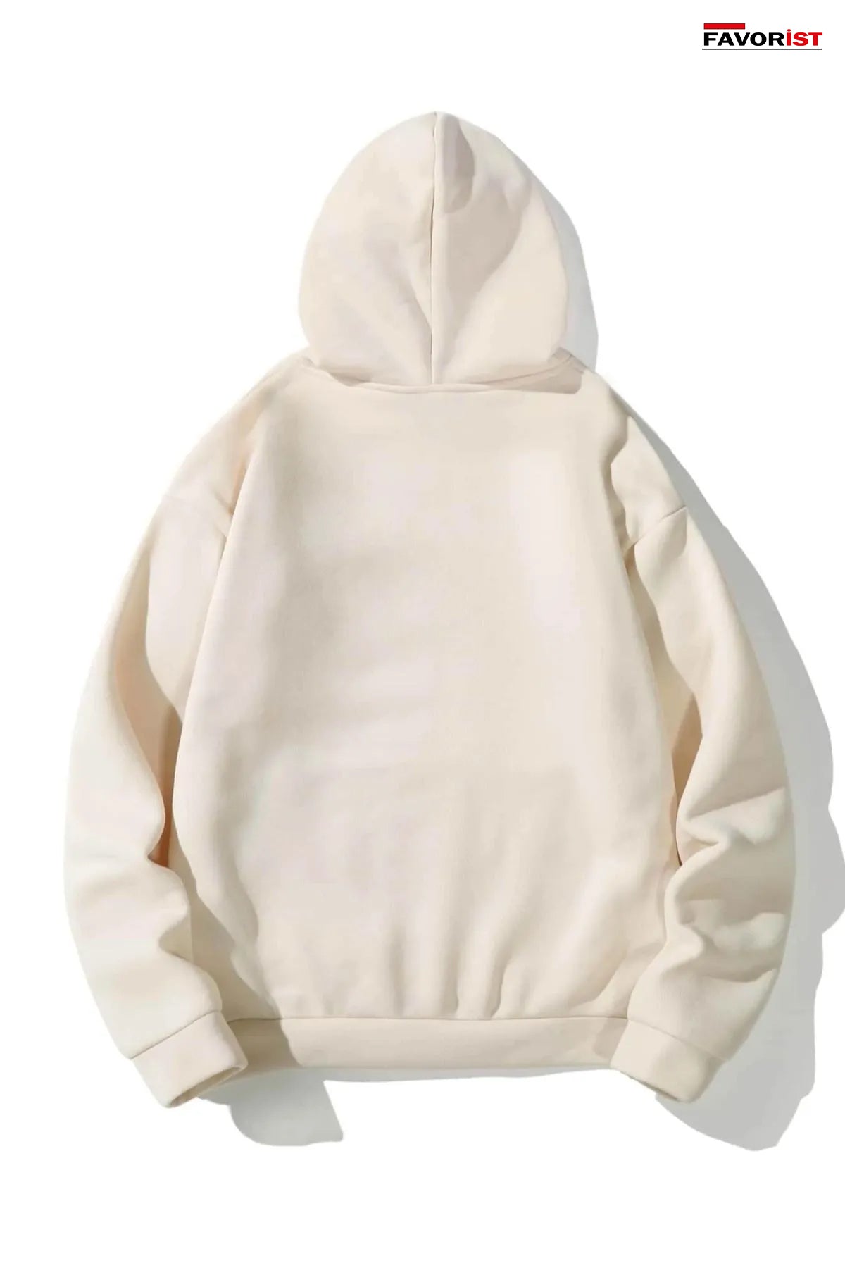 Happiest Baskılı UNİSEX Oversize Kapşonlu Sweatshirt