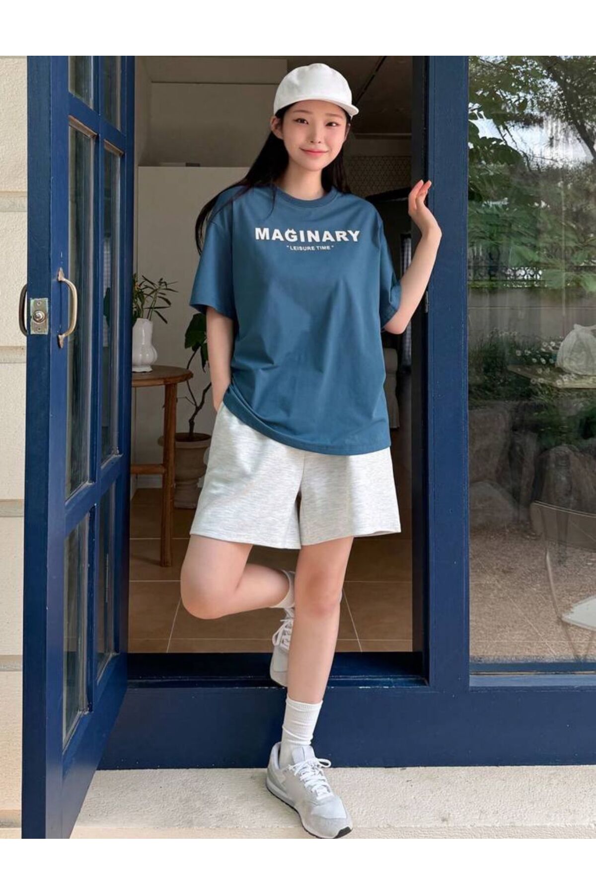 MAGINARY Baskılı Pamuklu Kısa Kol (Oversize) Tshirt
