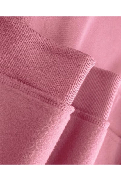ERKEK KAPÜŞONLU DÜZ BASKISIZ SWEATSHİRT