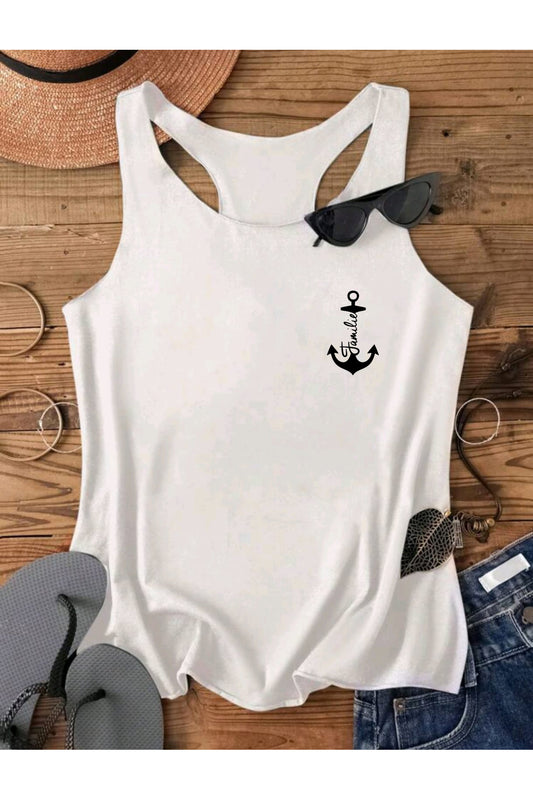 FAMİLİE ÇAPA Yüzücü Kadın Atlet Tshirt