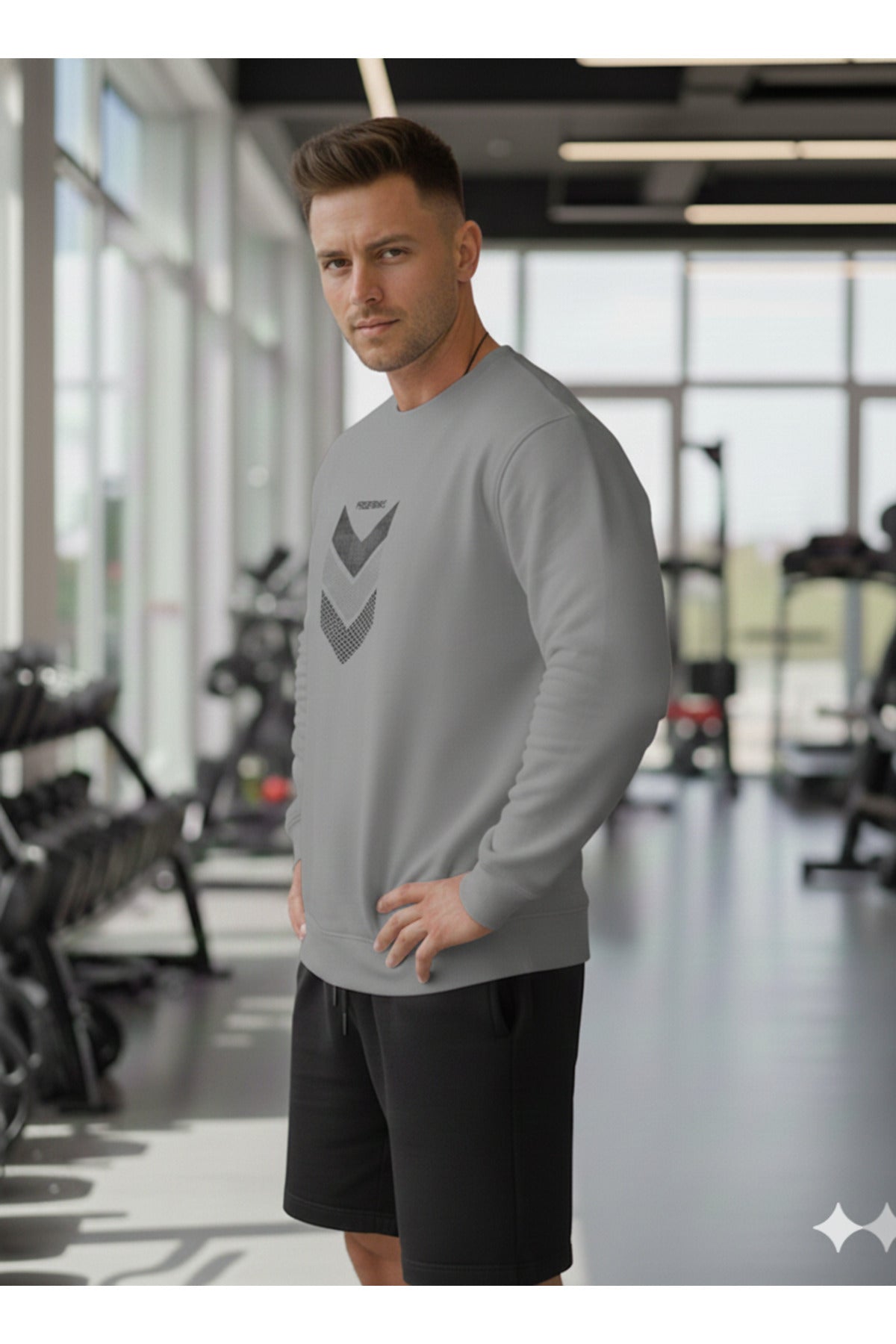 PRSEVERANCE Erkek Şardonlu (Sweatshirt)
