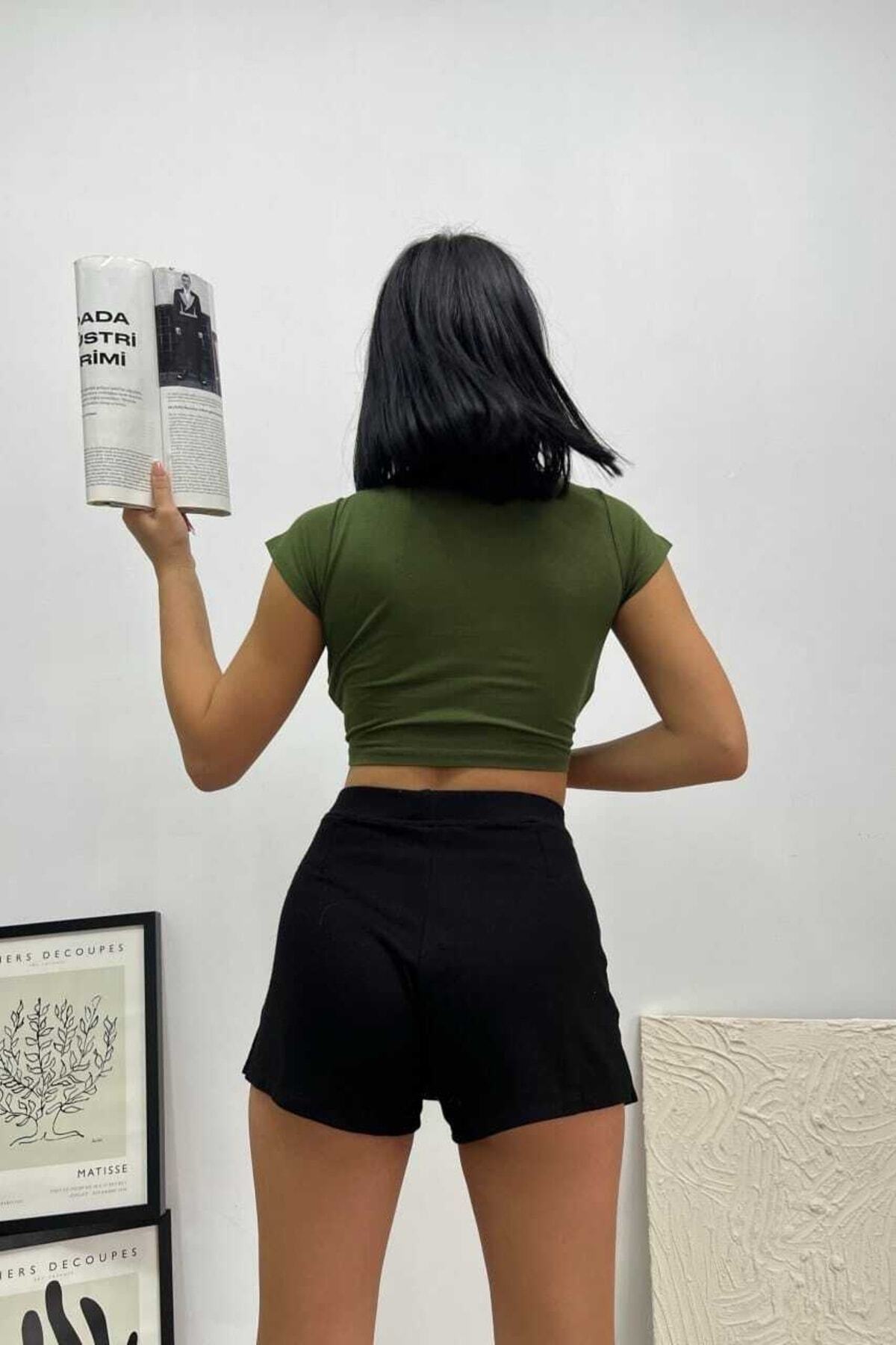Crop T-shirt Compact Penye