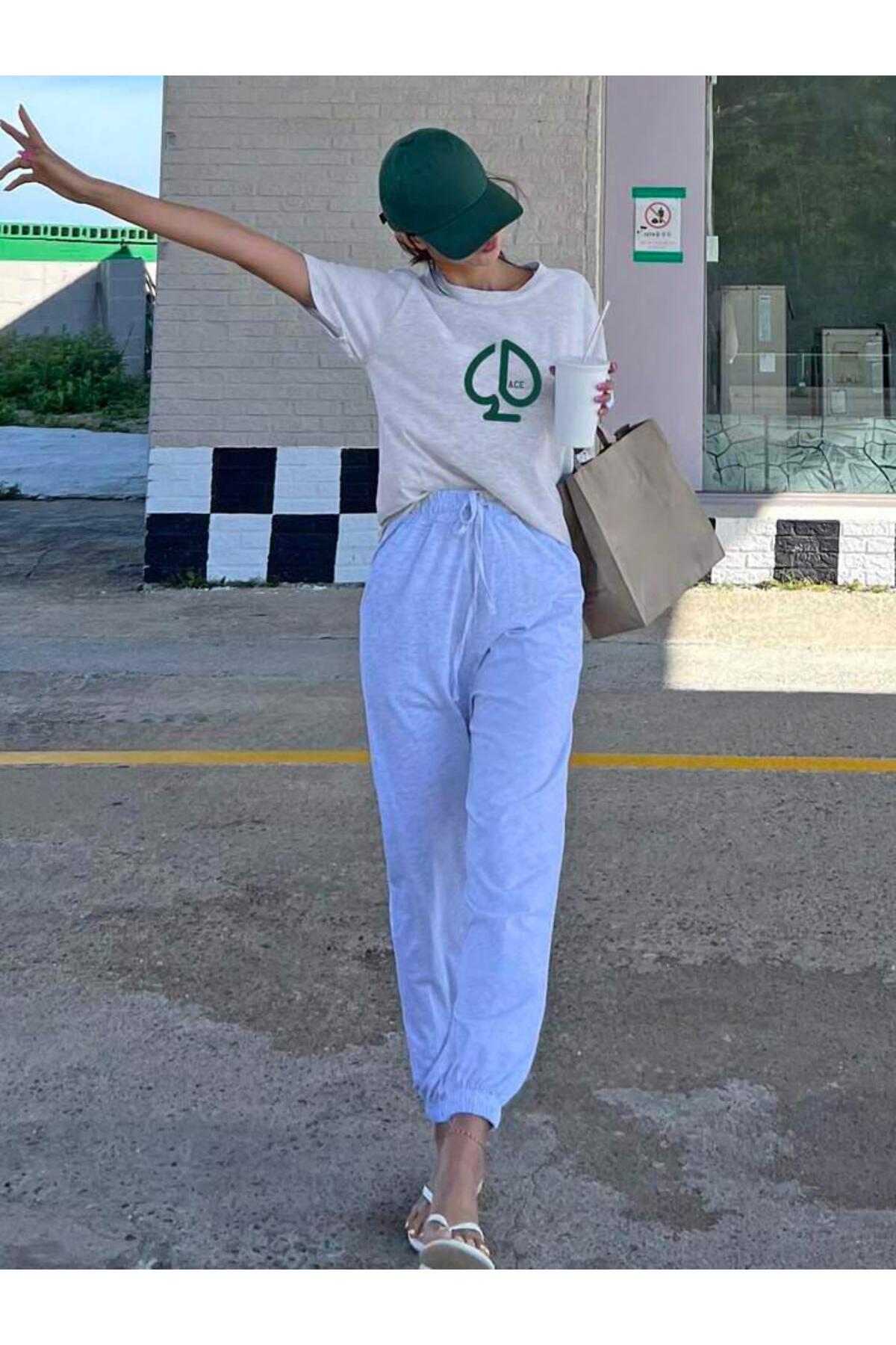 ACE Baskılı Oversize TSHİRT