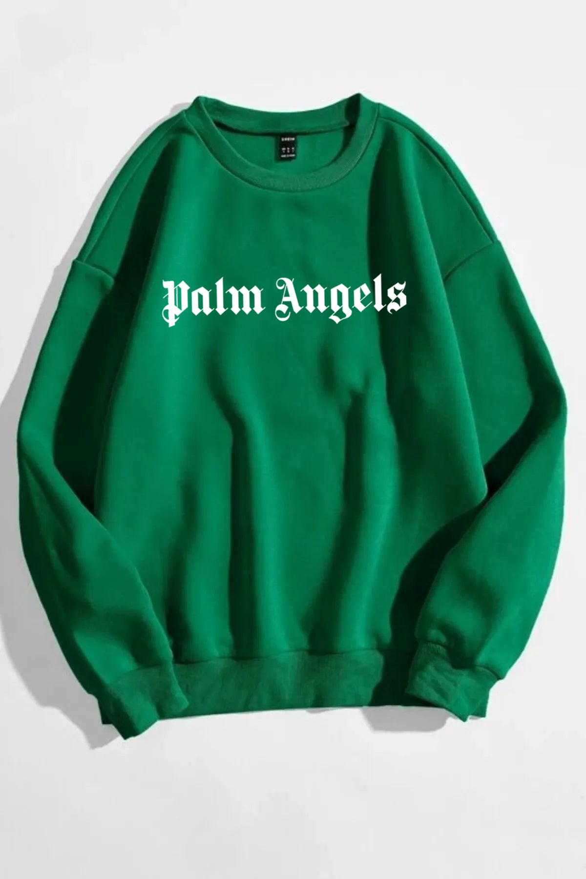 Sweatshirt PALM ANGELS Baskılı Bisiklet Yaka Unisex
