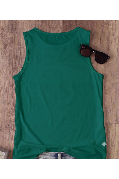 FLOWERS Desenli Kadın Pamuklu Omuzu Açık (Kolsuz) Yazlık T-shirt