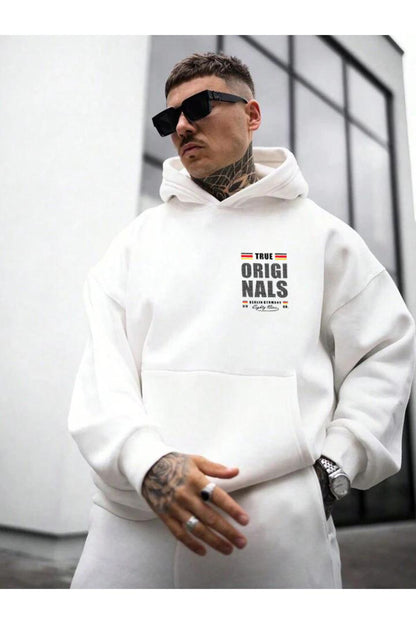 TRUE ORIGINALS HOODIE PAMUKLU KAPÜŞONLU SWEATSHIRT