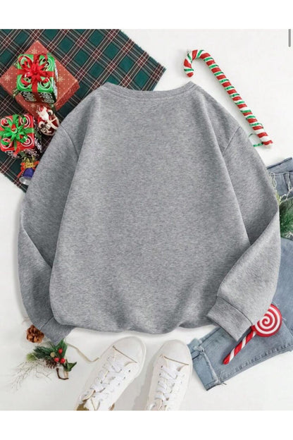 Yılbaşı Özel Seri Unisex Bisiklet Yaka Sweatshirt