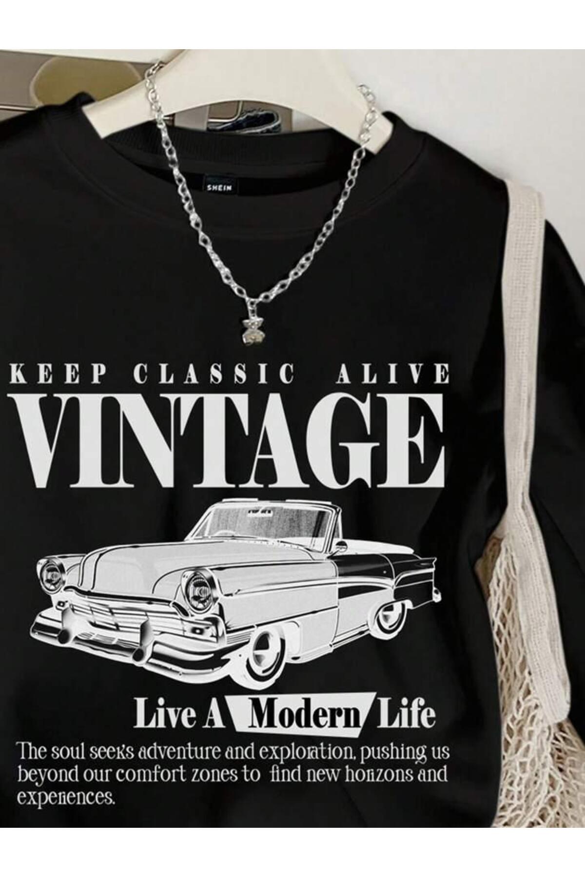 KEEP CLASSIC ALIVE SWEATSHİRT