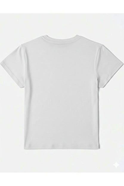 it's Okay To Çiçekler Kısa Kollu Pamuklu Tshirt