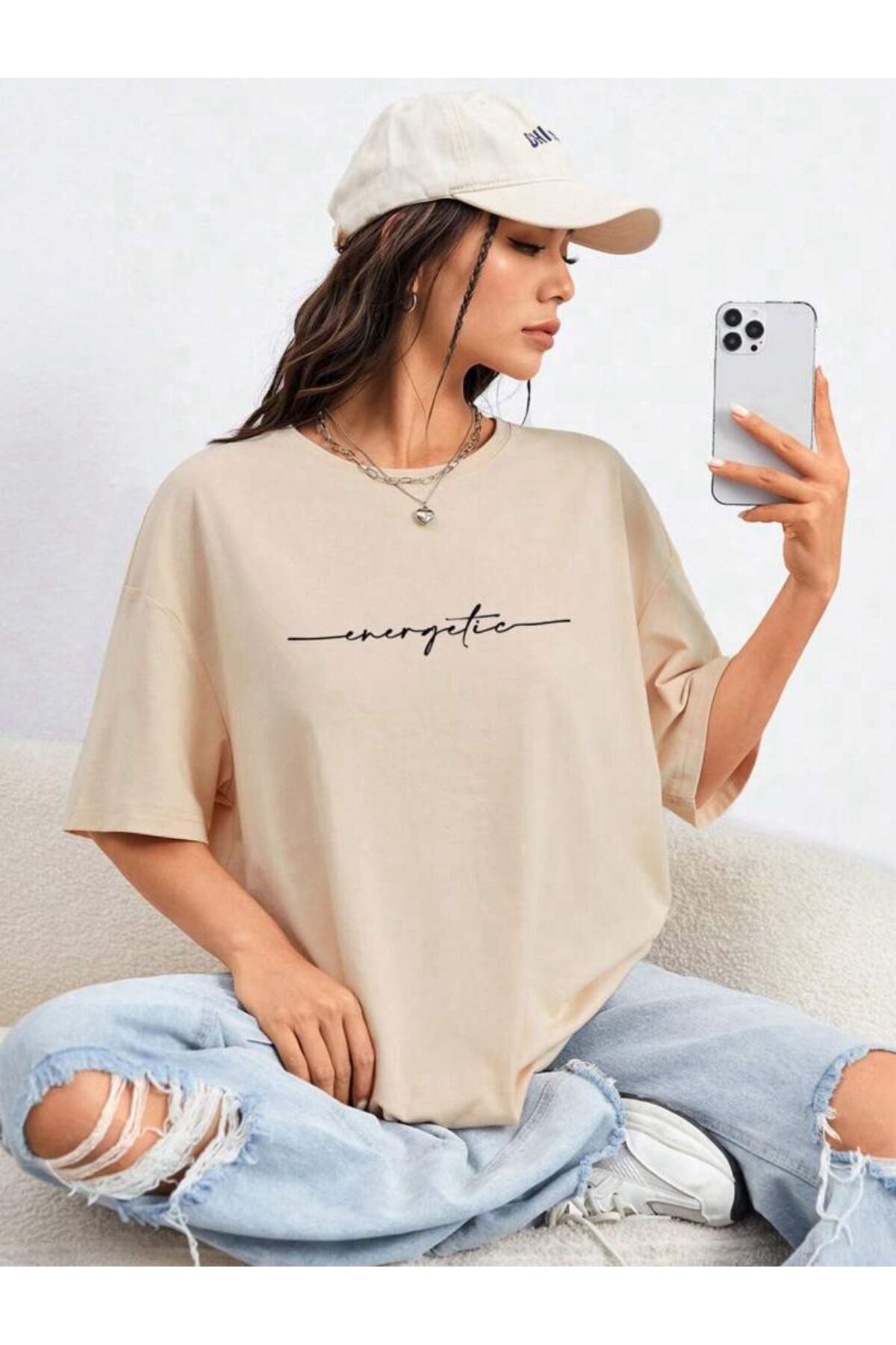 Energetic Baskılı Tshirt