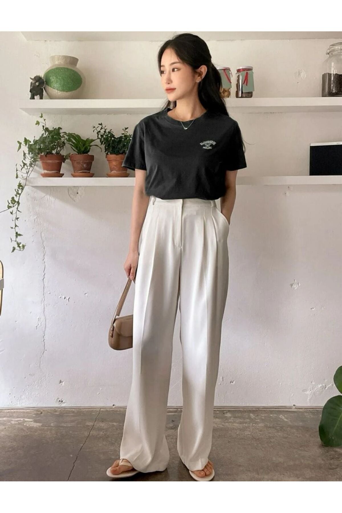 SUNSHINE Baskılı Oversize Tshirt