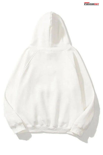 SENSITIVE Unısex Baskılı Oversize Kapşonlu Sweatshirt