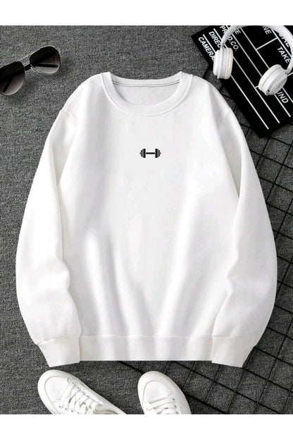 Gym Dumbell Sweatshirt Sport