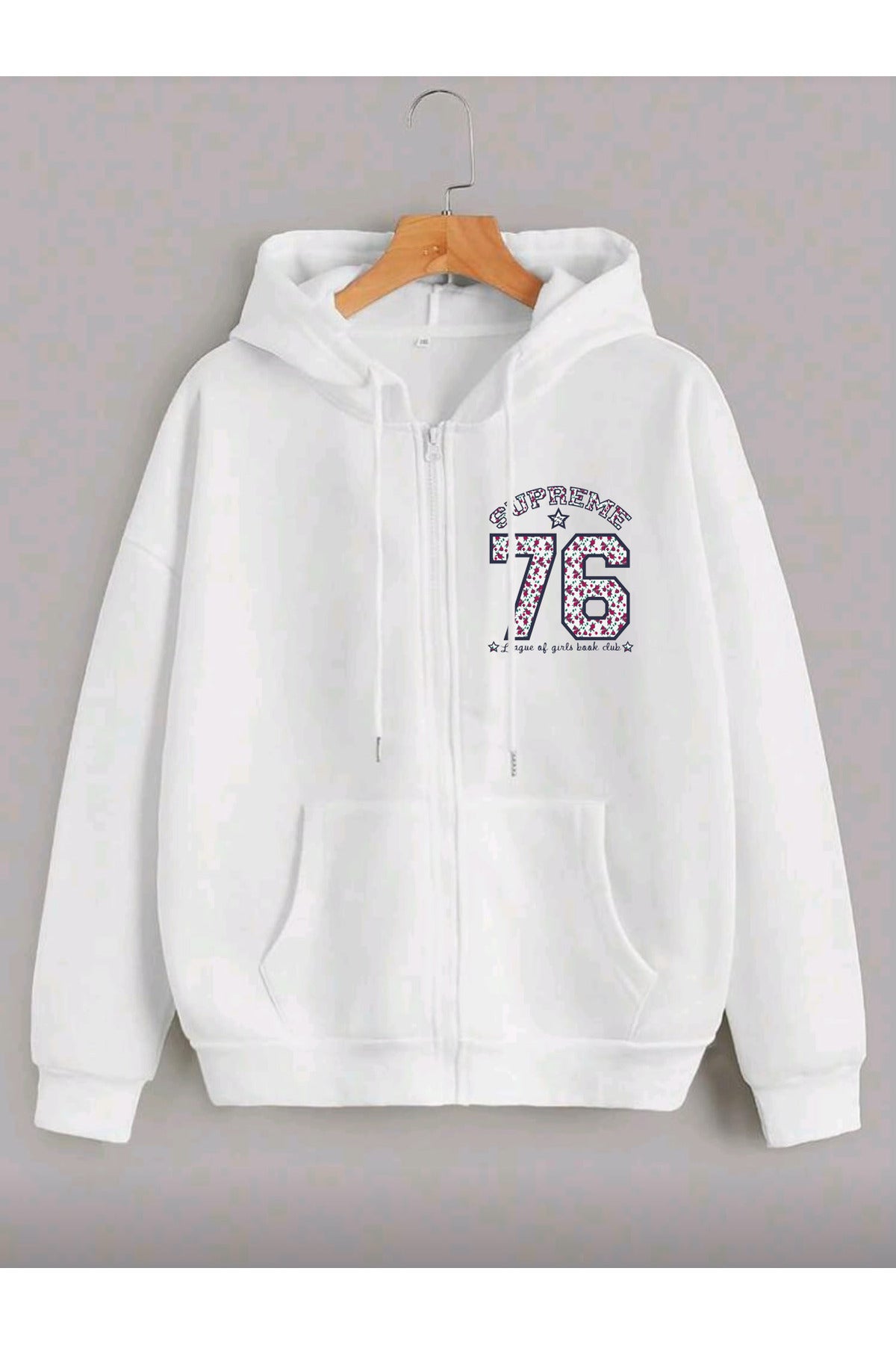 76 Baskılı FERMUARLI HIRKA