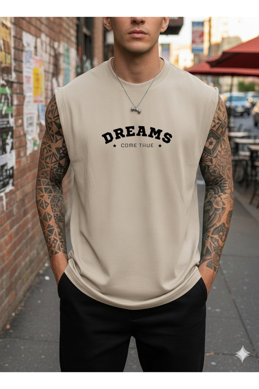 DREAMS Sıfır KOL T-SHİRT