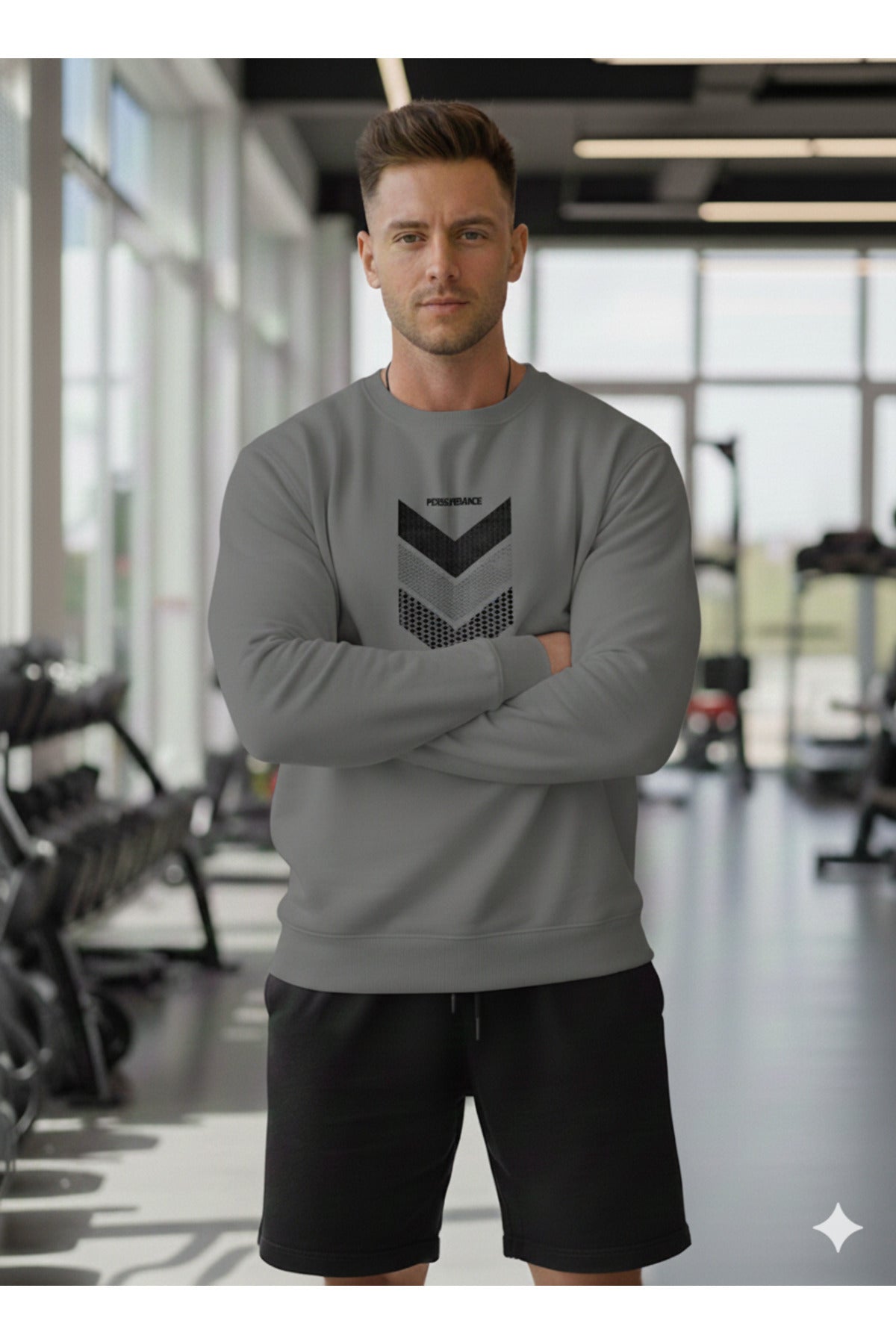 PRSEVERANCE Erkek Şardonlu (Sweatshirt)