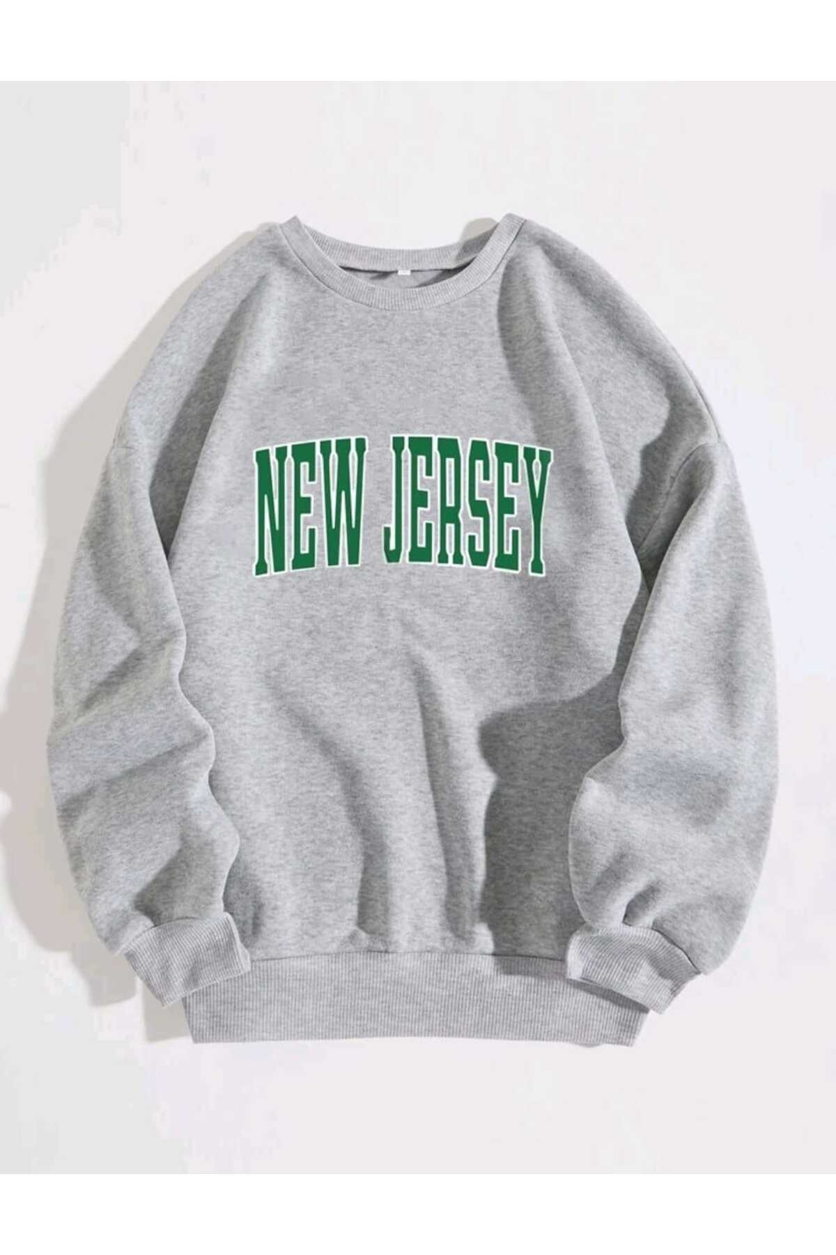 Bisiklet Yaka Sweatshirt Oversize