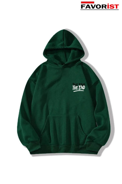 Baskılı Unisex Kapüşonlu Sweatshirt