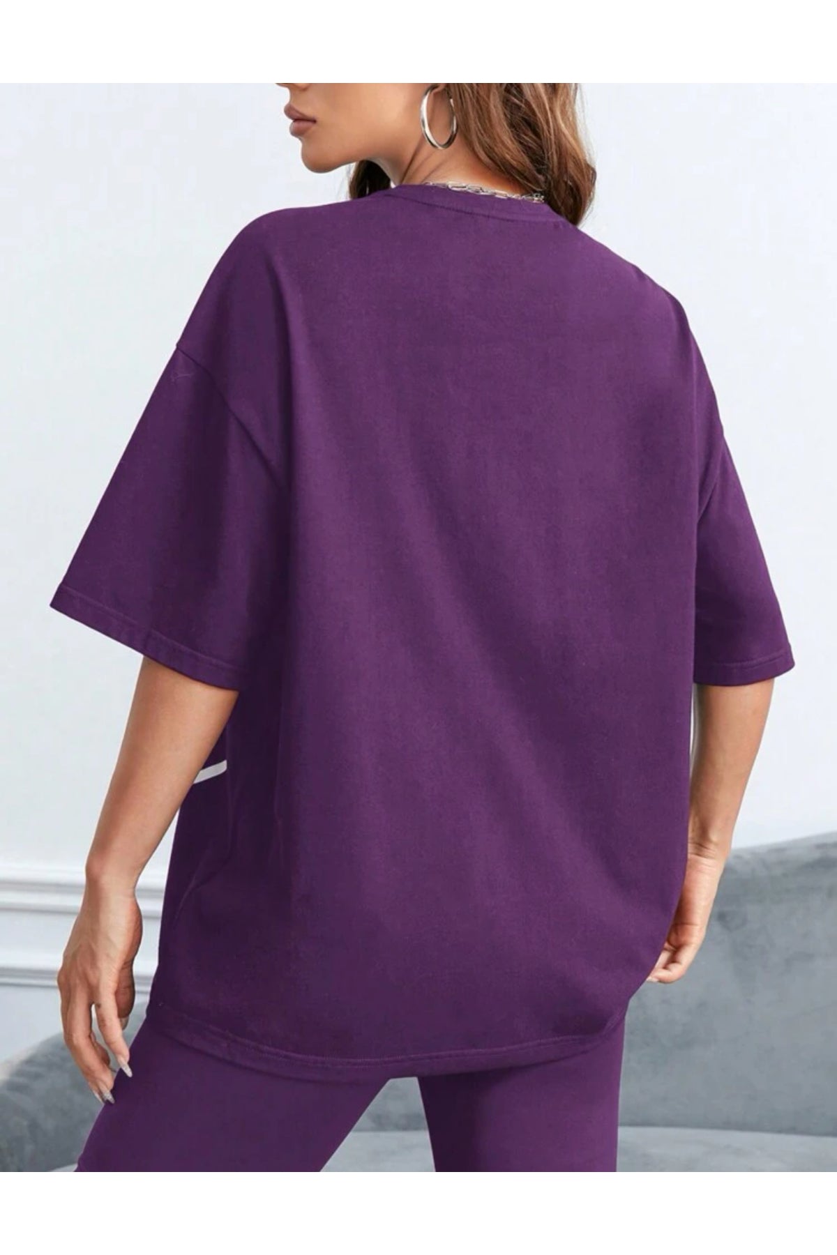 Los Angeles 23 Baskılı Unisex ( Geniş Kalıp ) Oversize T-SHİRT
