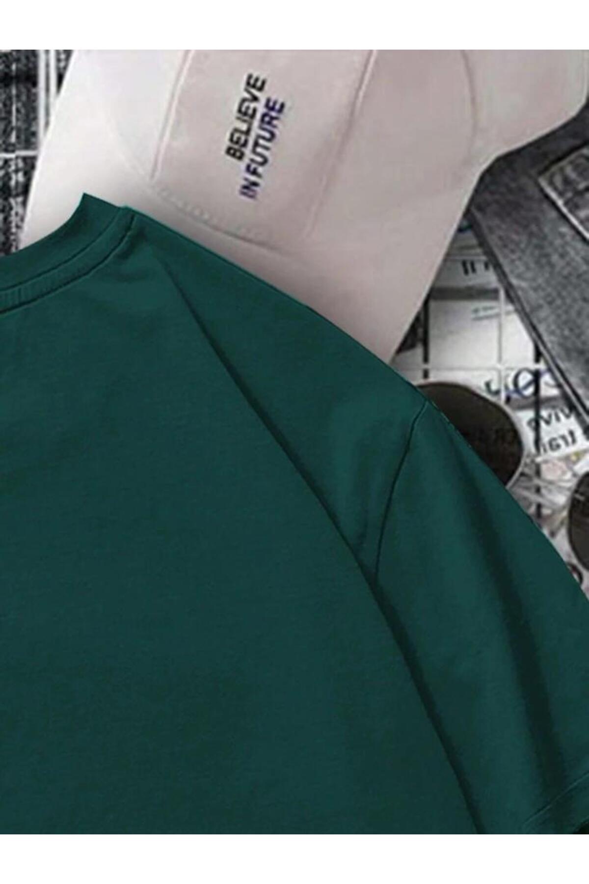 MILANO Baskılı Pamuklu Kısa Kol (Oversize) Tshirt