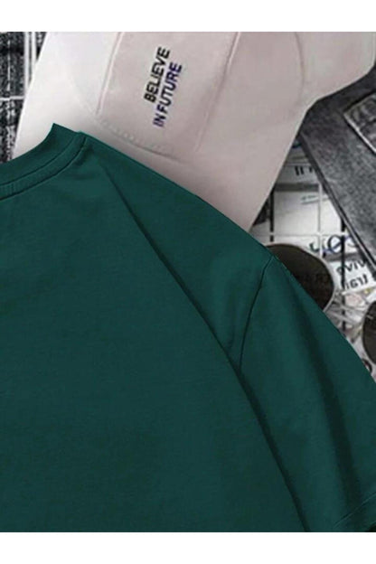 MILANO Baskılı Pamuklu Kısa Kol (Oversize) Tshirt
