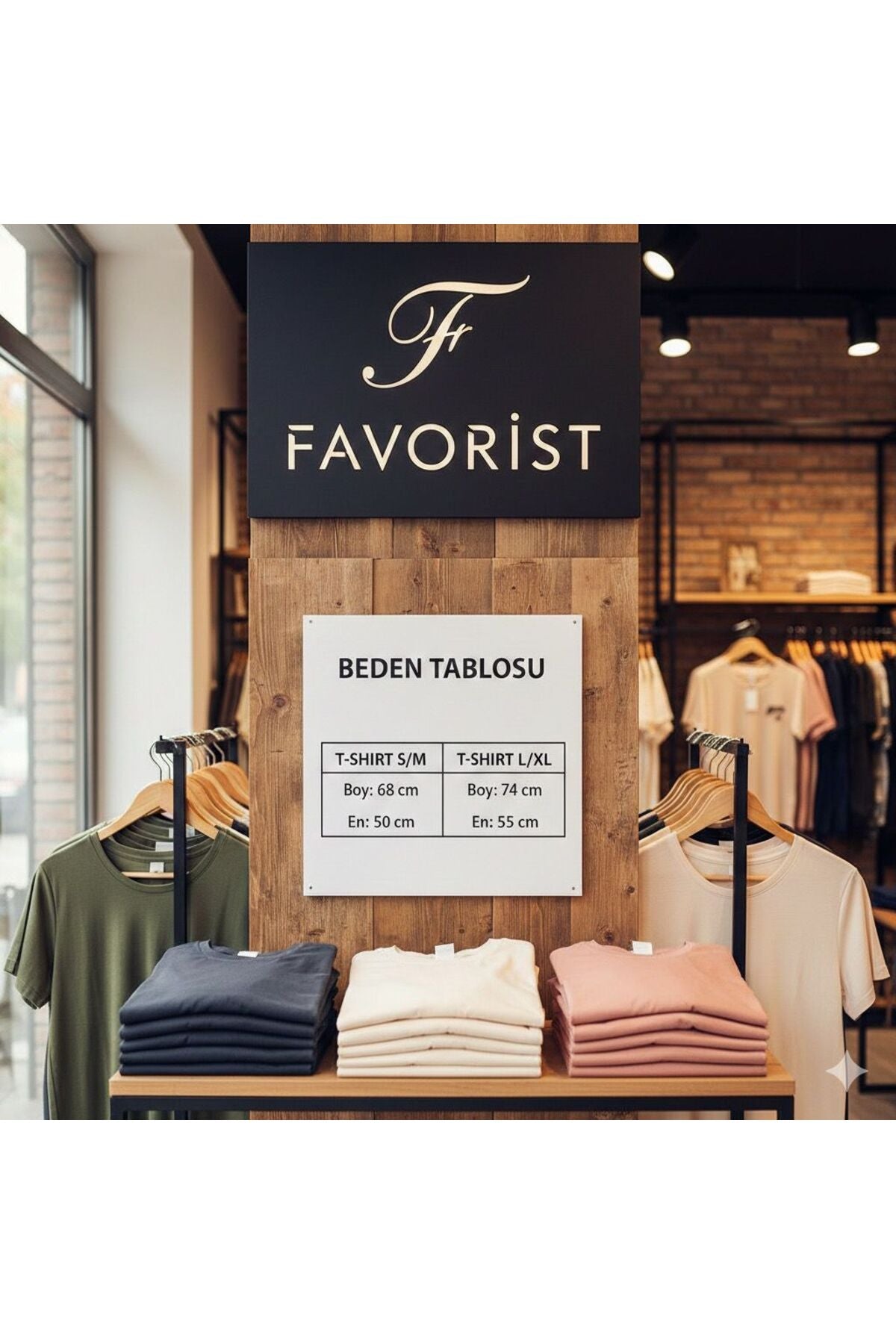 Çiçek Baskılı Kadın T-shirt