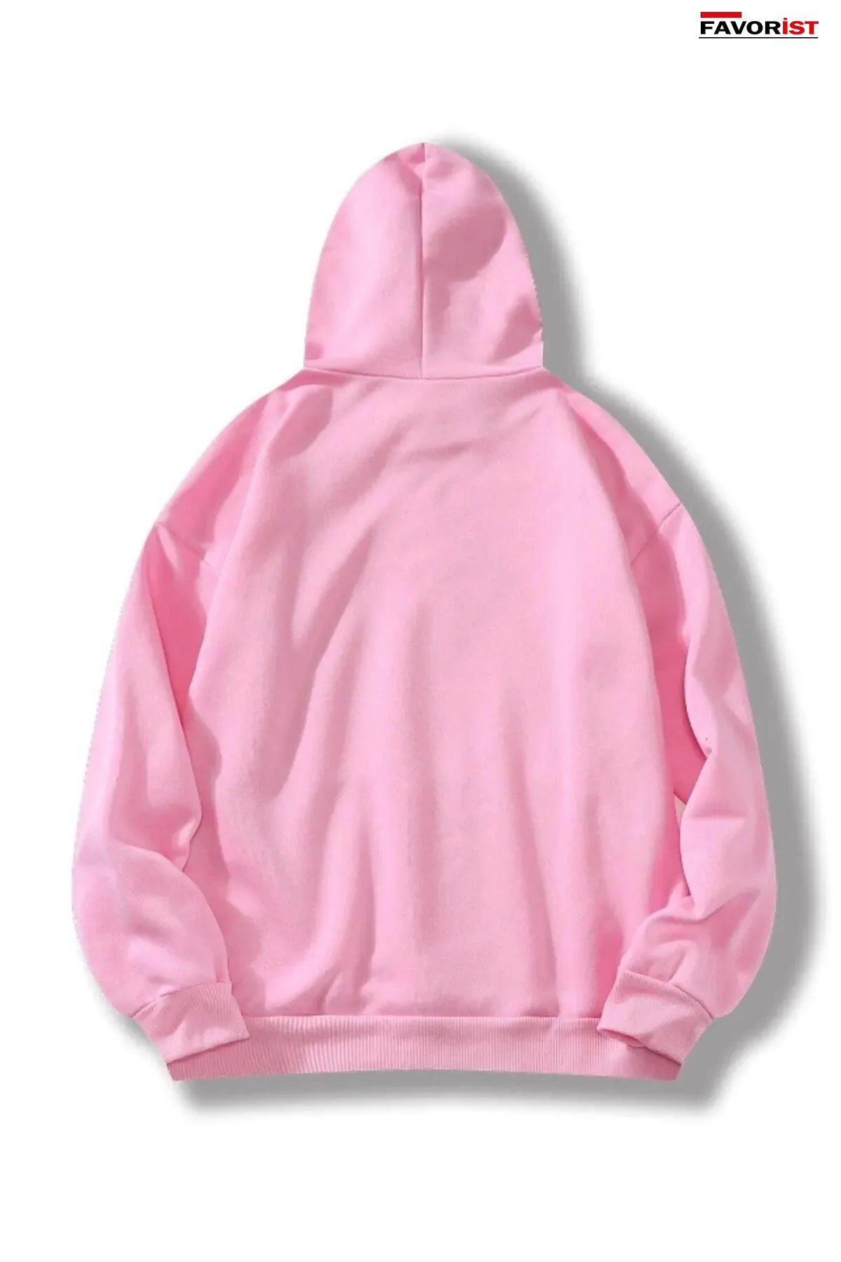 Happiest Baskılı UNİSEX Oversize Kapşonlu Sweatshirt