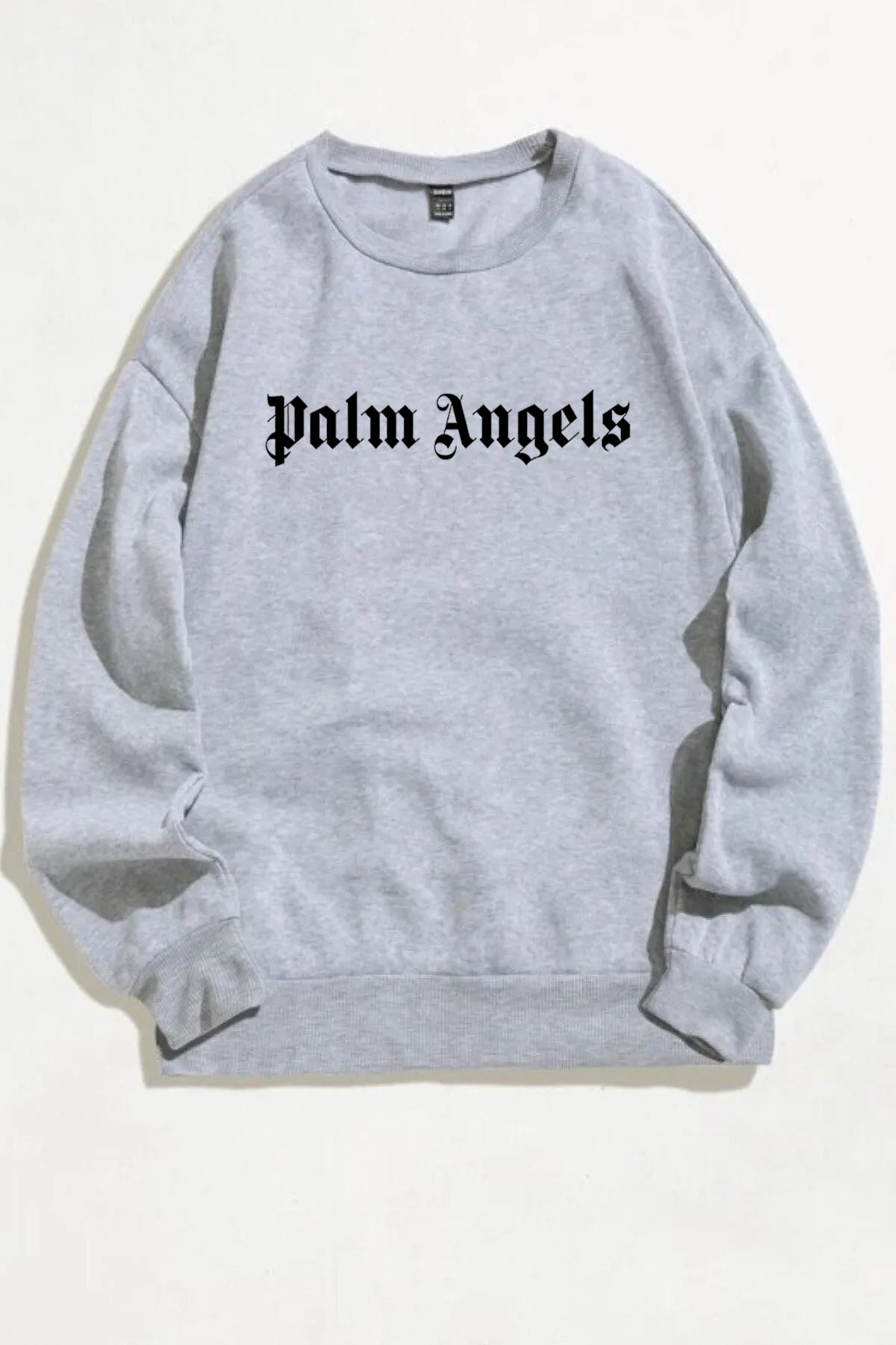 Sweatshirt Palm Angels Baskılı Bisiklet Yaka Unisex