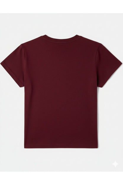 it's Okay To Çiçekler Kısa Kollu Pamuklu Tshirt