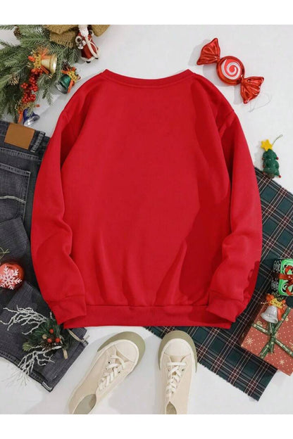 Yılbaşı Özel Seri Unisex Bisiklet Yaka Sweatshirt