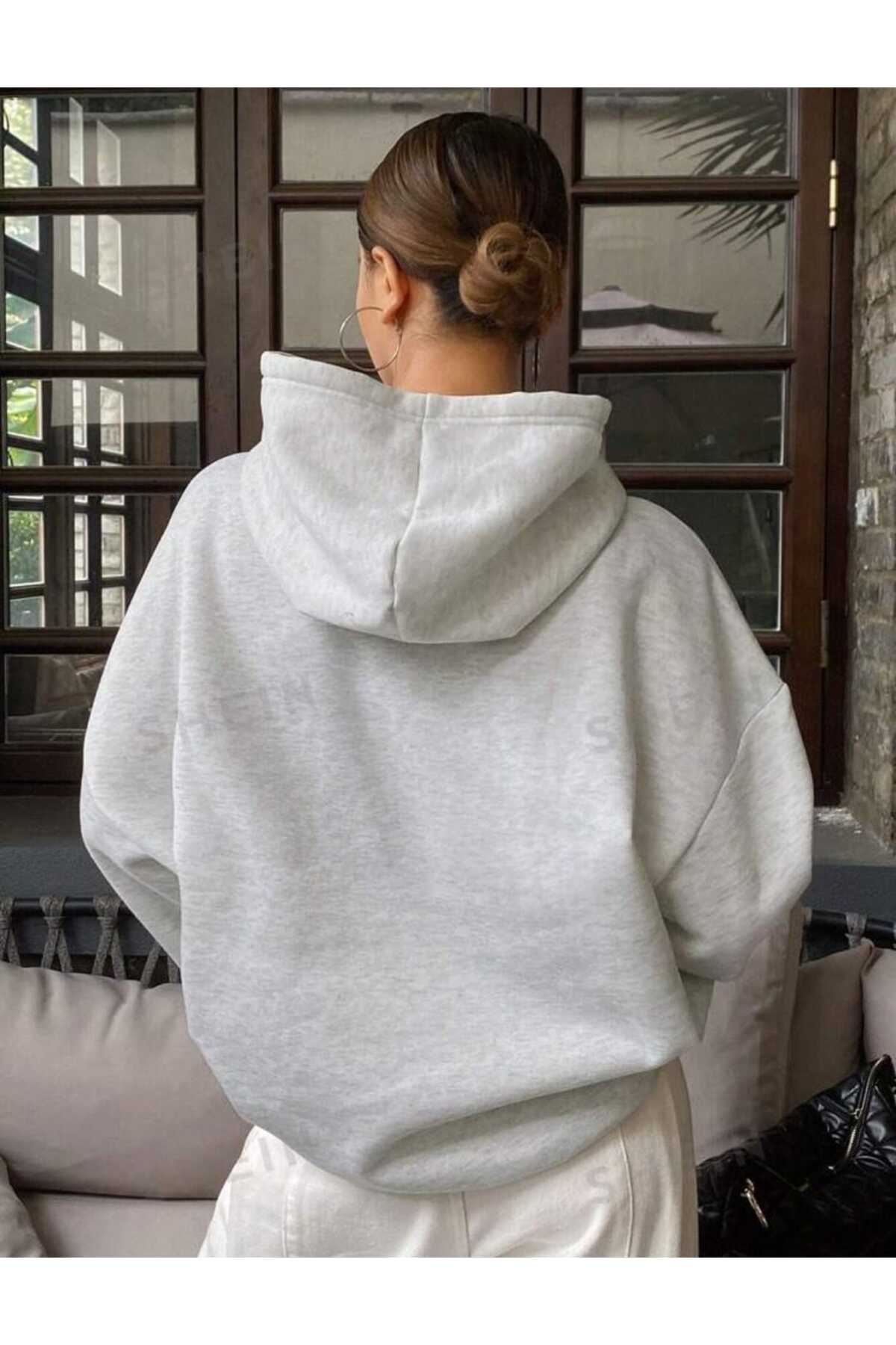 Oversize Kapüşonlu (COME TRUE NEW YORK) Sweatshirt