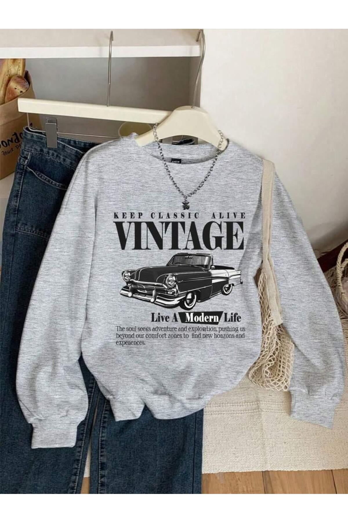 KEEP CLASSIC ALIVE SWEATSHİRT