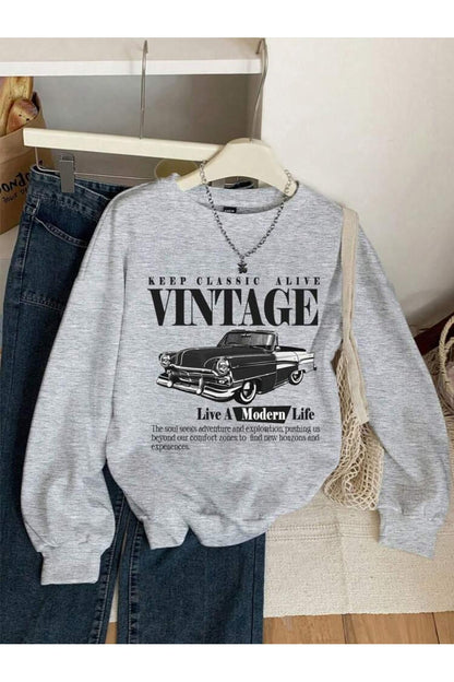 KEEP CLASSIC ALIVE SWEATSHİRT