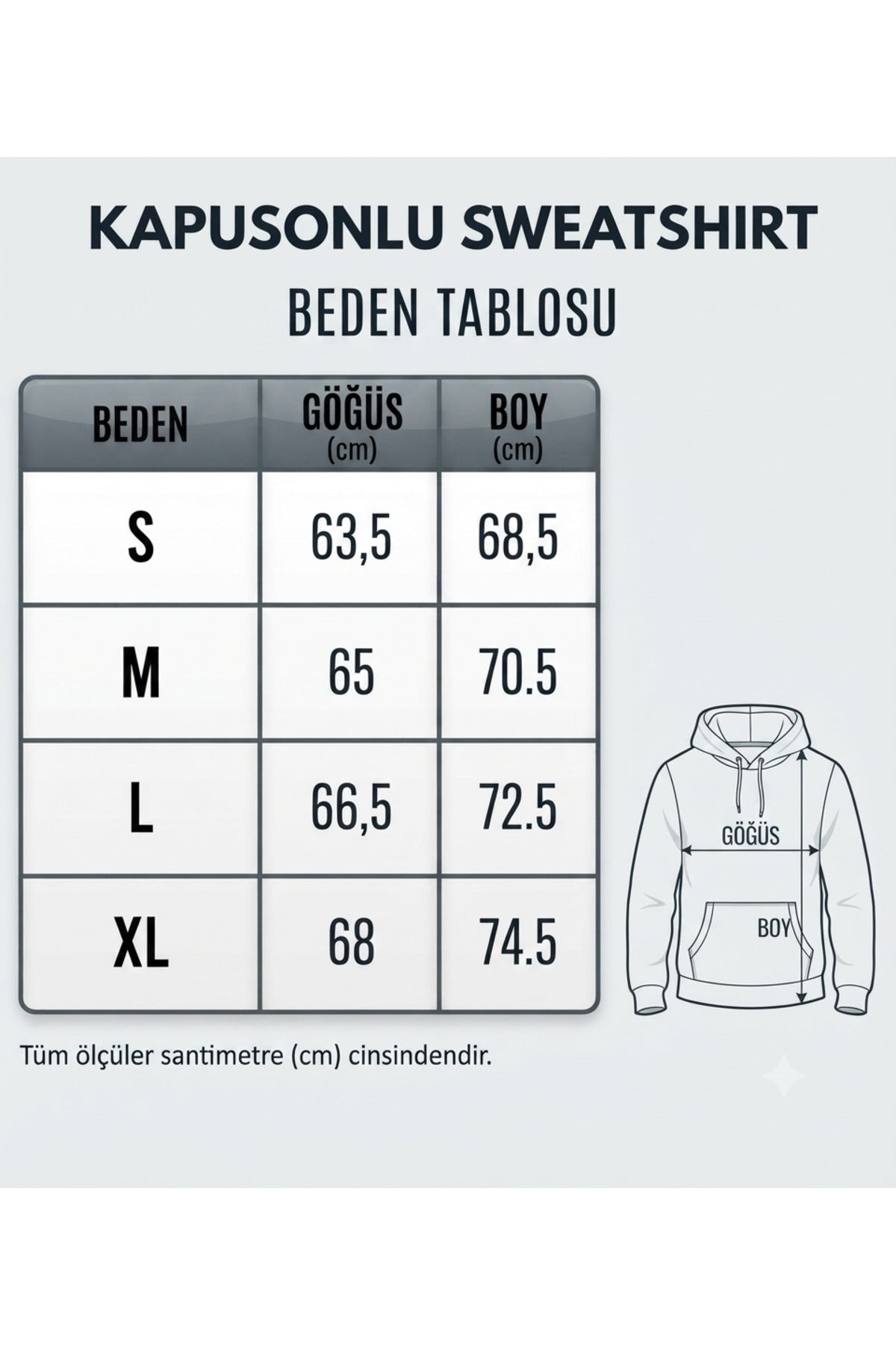 Düz Baskısız Üç İplik Kapüşonlu Kadın Sweatshirt