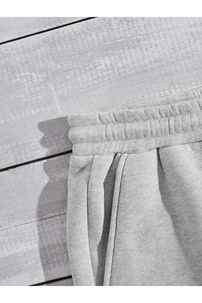 Baskılı Normal Kalıp Şort Unisex