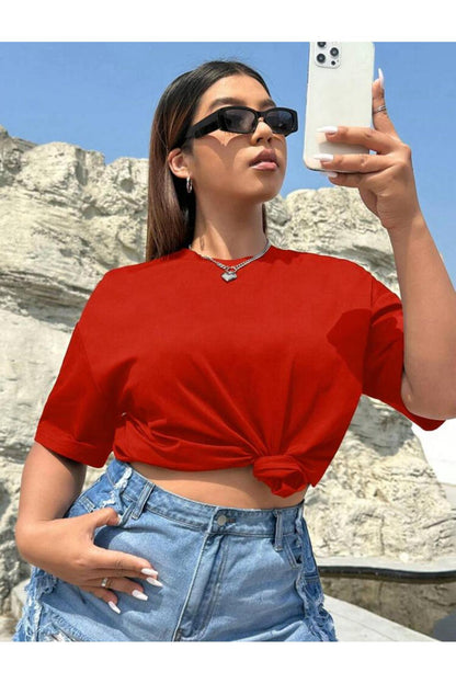 Büyük Beden Geniş Kalıp  Tshirt Serisi ( OVERSİZE-CURVE )