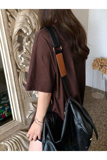 Thousand Baskılı Pamuklu Kısa Kol (Oversize) Tshirt