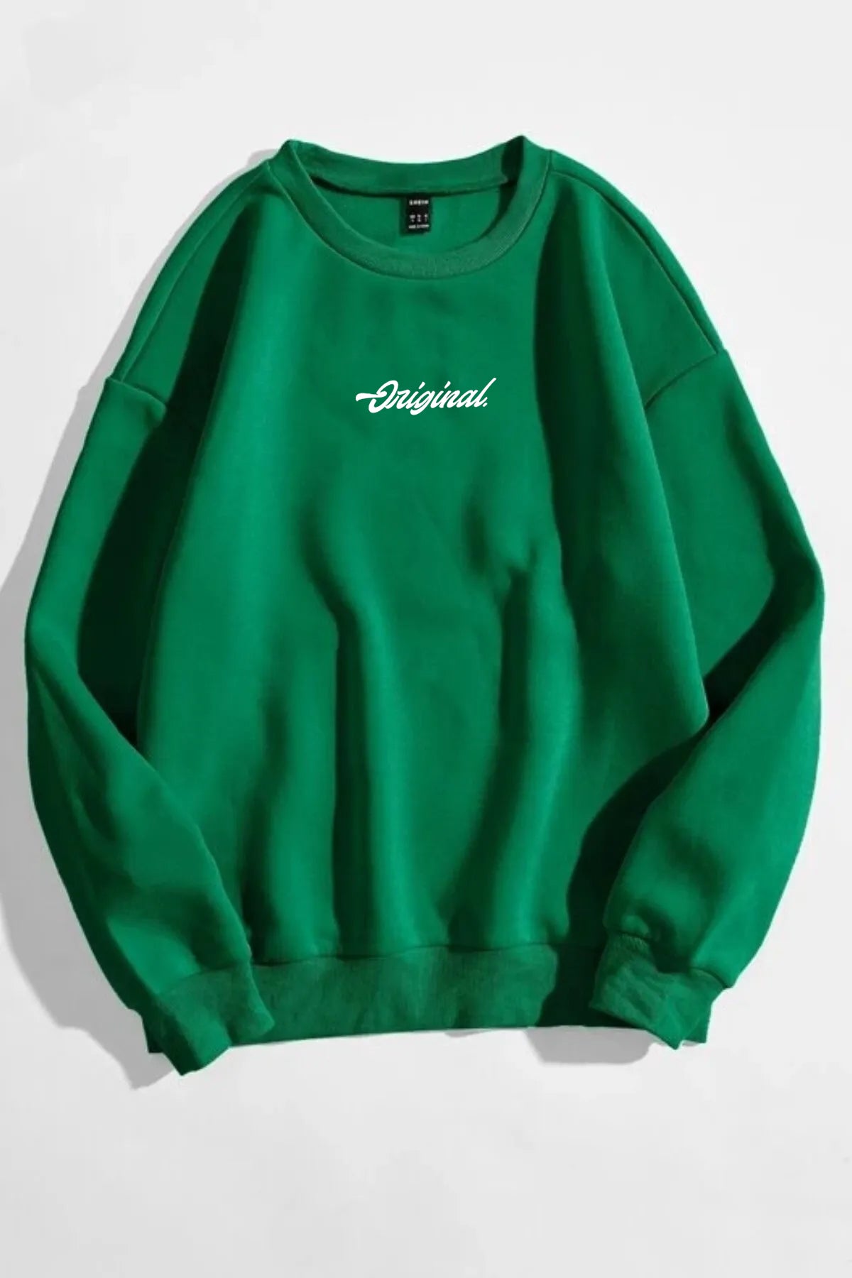 Sweatshirt Original Baskılı Bisiklet Yaka Unisex