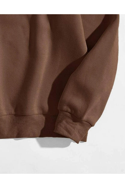 Baskılı Bisiklet Yaka Unisex