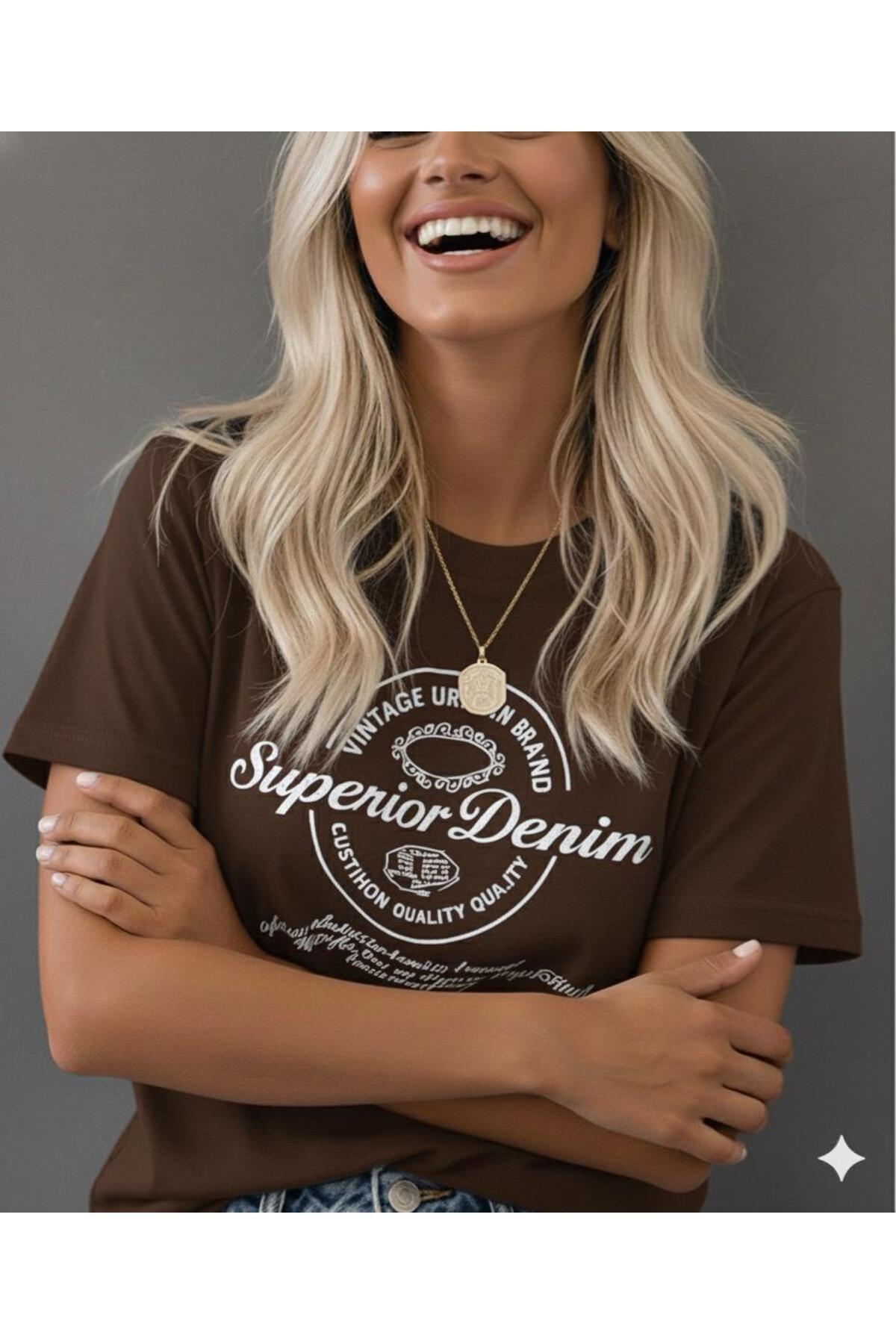 Superior Denim Baskılı T-SHİRT