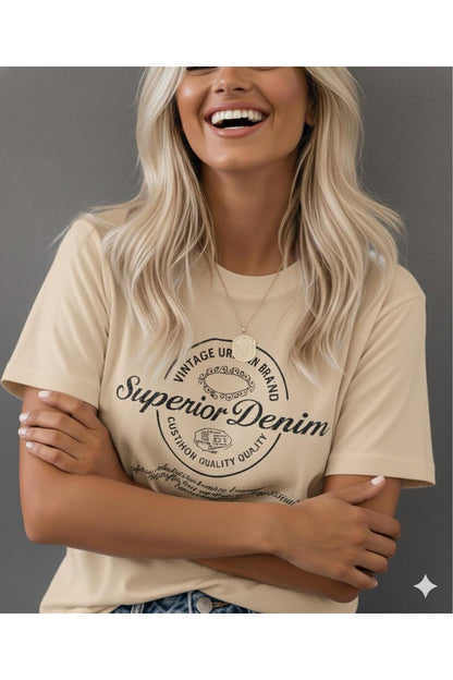 Superior Denim Baskılı T-SHİRT