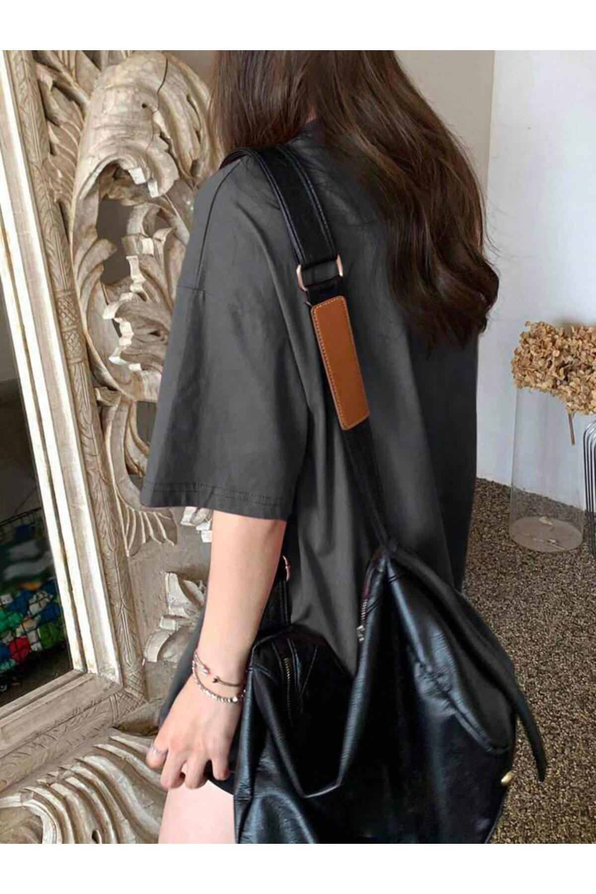 Thousand Baskılı Pamuklu Kısa Kol (Oversize) Tshirt