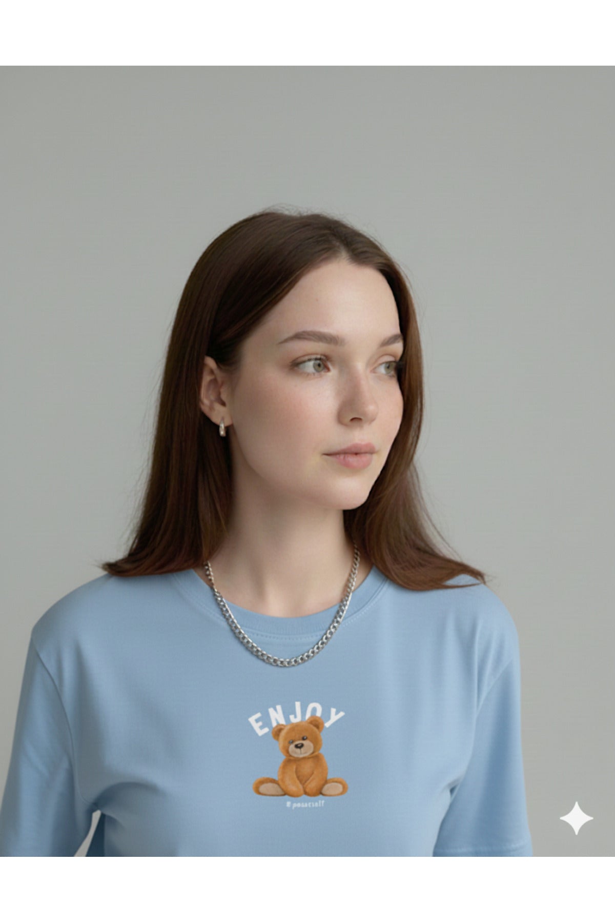 ENJOY Ayıcık Kadın T-Shirt