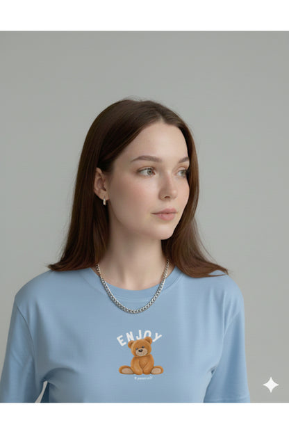 ENJOY Ayıcık Kadın T-Shirt