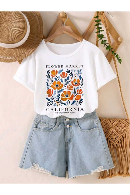 Bahar Koleksiyonu Kadın Tshirt