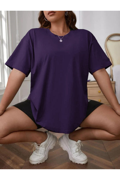 Büyük Beden Geniş Kalıp  Tshirt Serisi ( OVERSİZE-CURVE )Unisex