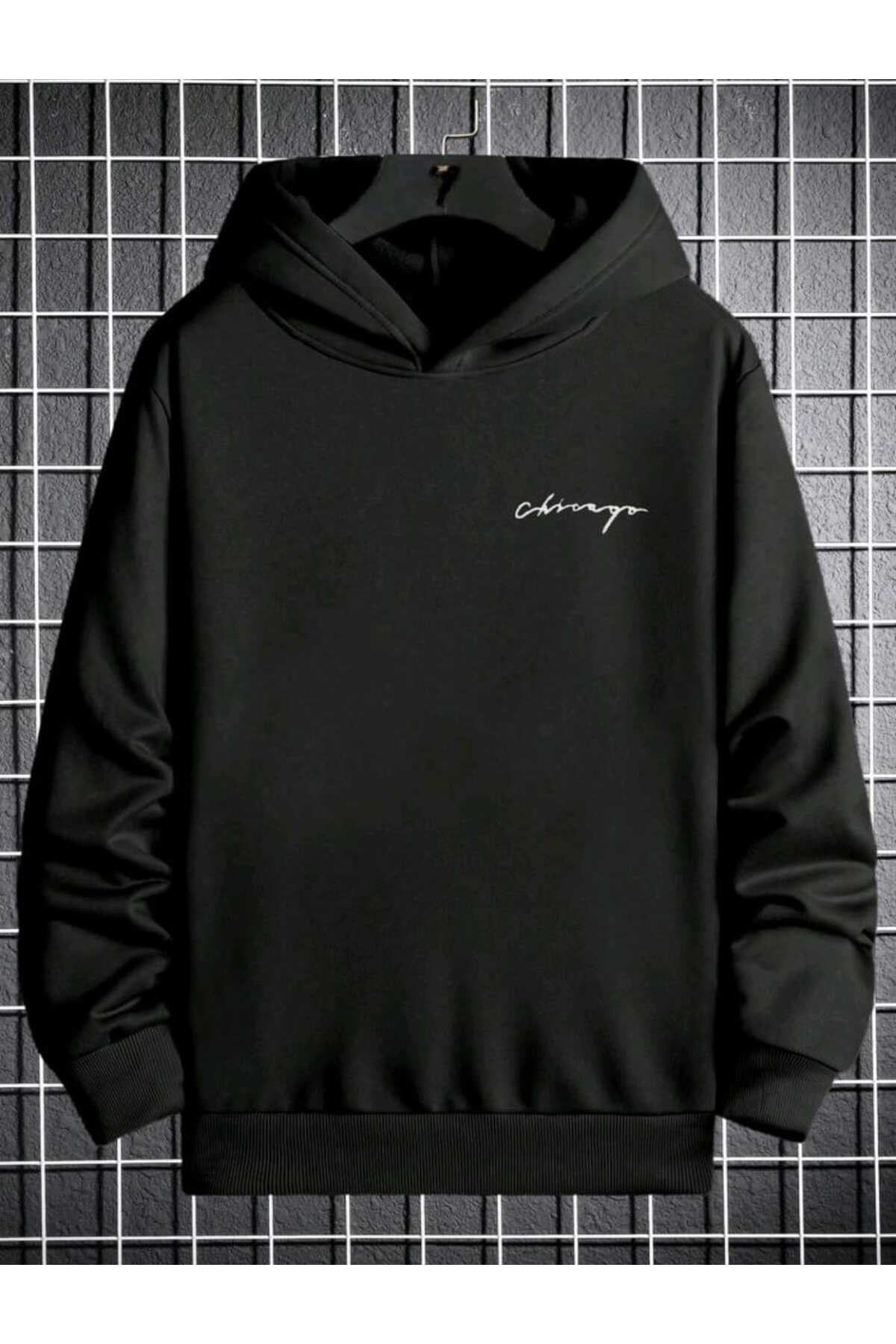 CHİCAO Kapşonlu Pamuklu Unisex Model