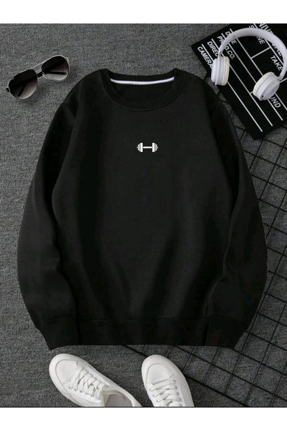 Gym Dumbell Sweatshirt Sport