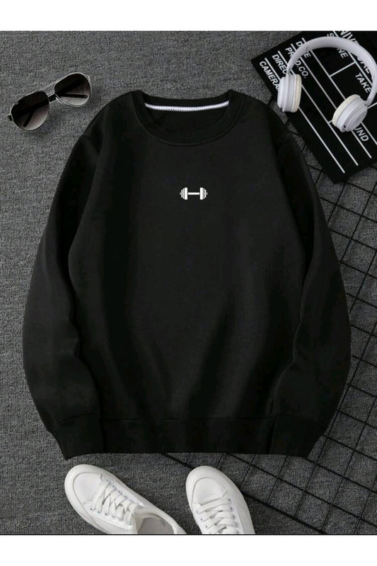 Gym Dumbell Sweatshirt Sport